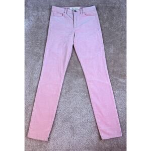 Gap 1969 True Skinny Super High Rise Jeans Size 27 Pink Denim B359
